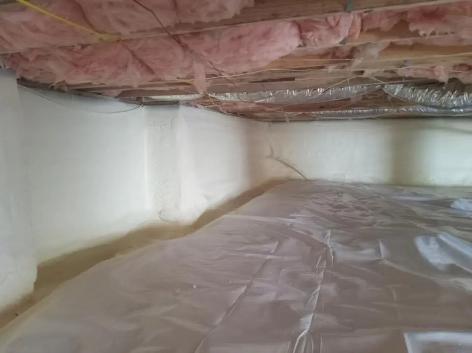 Crawl space encapsulation with closed-cell spray foam for Spray Foam Roofing Repair in Gardnerville